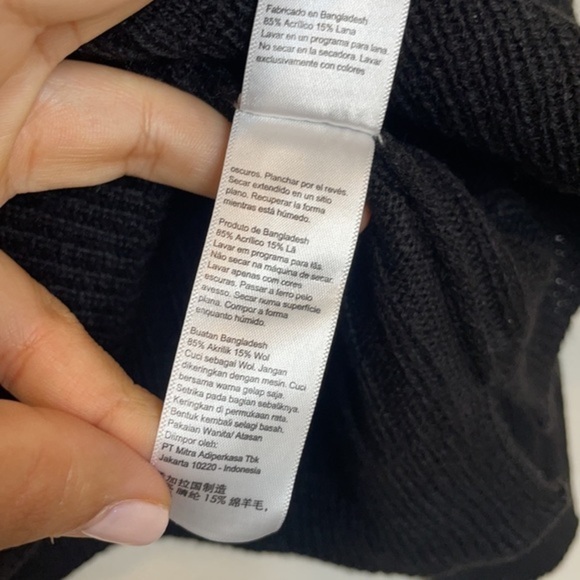 NWT Topshop Mock Neck Rib Top - Picture 10 of 13